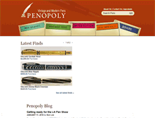Tablet Screenshot of penopoly.com